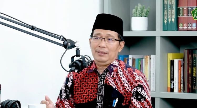 Tangkapan layar - Direktur Pendidikan Diniyah dan Pondok Pesantren Kemenag Waryono Abdul Ghofur. 