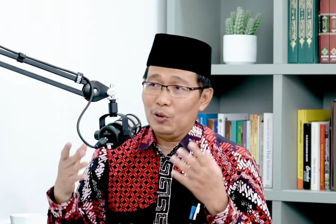 Tangkapan layar - Direktur Pendidikan Diniyah dan Pondok Pesantren Kemenag Waryono Abdul Ghofur. (Dok. ANTARA/Youtube-Kemenag)