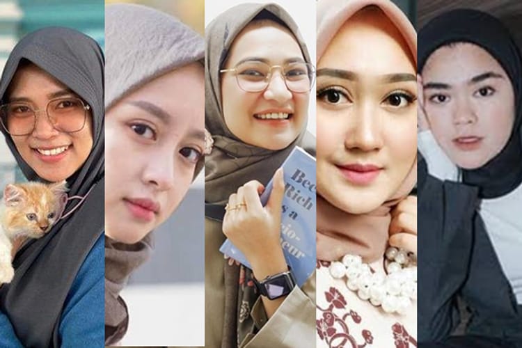 ilustrasi para Hijaber Muda Indonesia ilustrasi para Hijaber Muda Indonesia